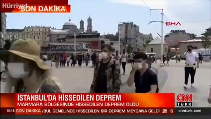 İstanbul'un Kartal ilçesinde büyüklüğü 3,9 olan deprem meydana geldi