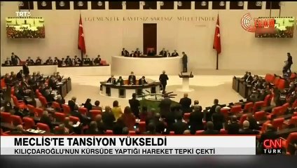 Meclis'te 'ayıp hareket' gerilimi