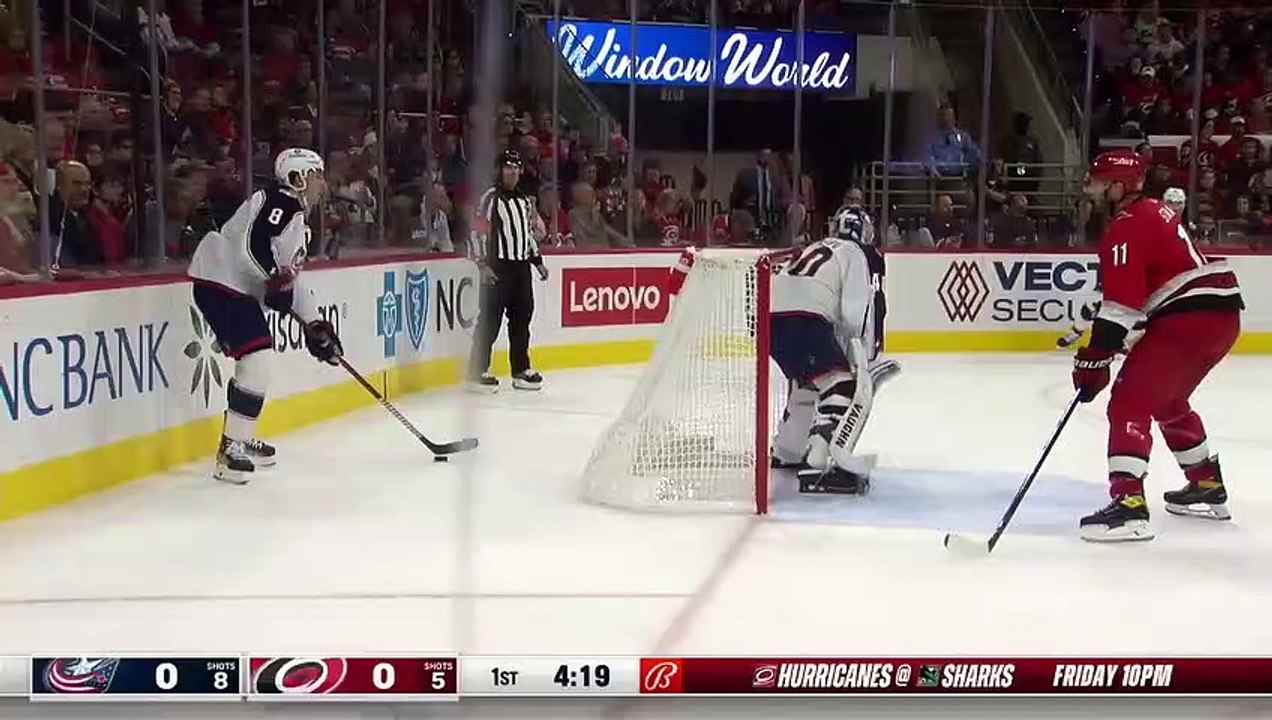 Blue Jackets _ Hurricanes 10_12 _ NHL Highlights 2022