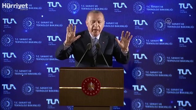 Cumhurbaşkanı Recep Tayyip Erdoğan, Milli Uzay Programı Tanıtım Toplantısında konuştu