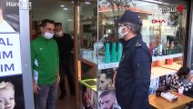 Kuştepe'de polis ekipleri bölgenin tüm giriş çıkışlarını kapatarak denetim gerçekleştirdi
