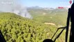 Antalya'nın Serik ilçesinde orman yangını