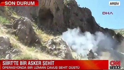 Siirt'te çıkan çatışmada bir asker şehit oldu