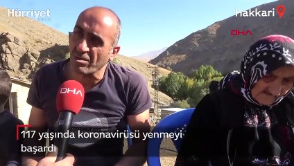 117 yaşında koronavirüsü yenmeyi başardı