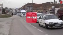 'Kilit kavşak' Kırıkkale'de trafik yoğunluğu yaşanıyor
