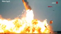 SpaceX'in uzay aracı, inişten sonra patladı