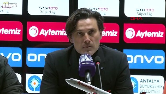 Montella: Zorlu bir deplasmandan 3 puanla dönüyoruz