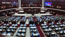 Cumhurbaşkanı Erdoğan, Azerbaycan Milli Meclisine hitap etti