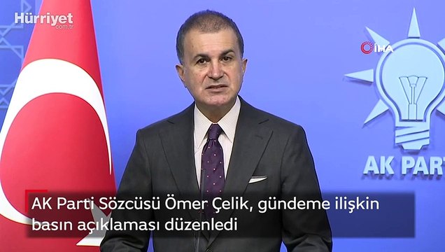 AK Parti Sözcüsü Ömer Çelik, gündeme ilişkin basın açıklaması düzenledi