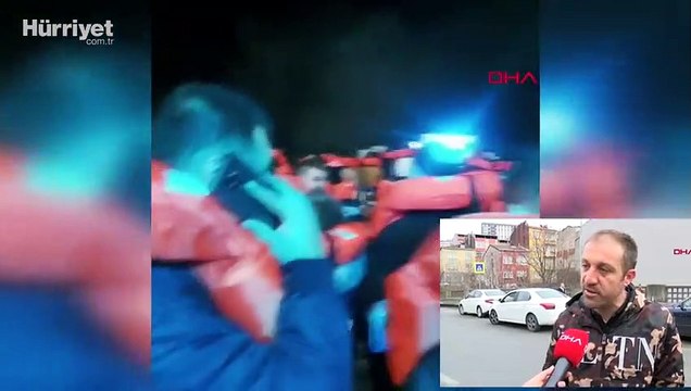 Yanan feribottan kurtulan Türk yolcular İstanbul'a geldi