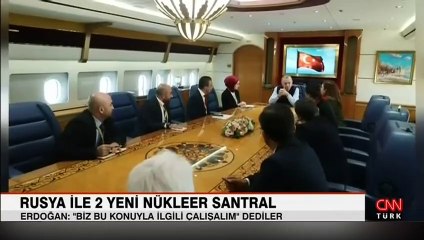 Cumhurbaşkanı Erdoğan Rusya dönüşü uçakta açıklamalarda bulundu
