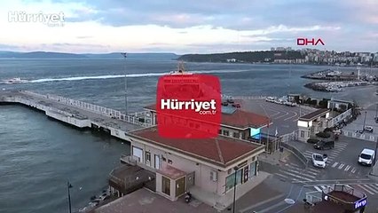 Bozcaada'ya tüm feribot seferleri iptal edildi