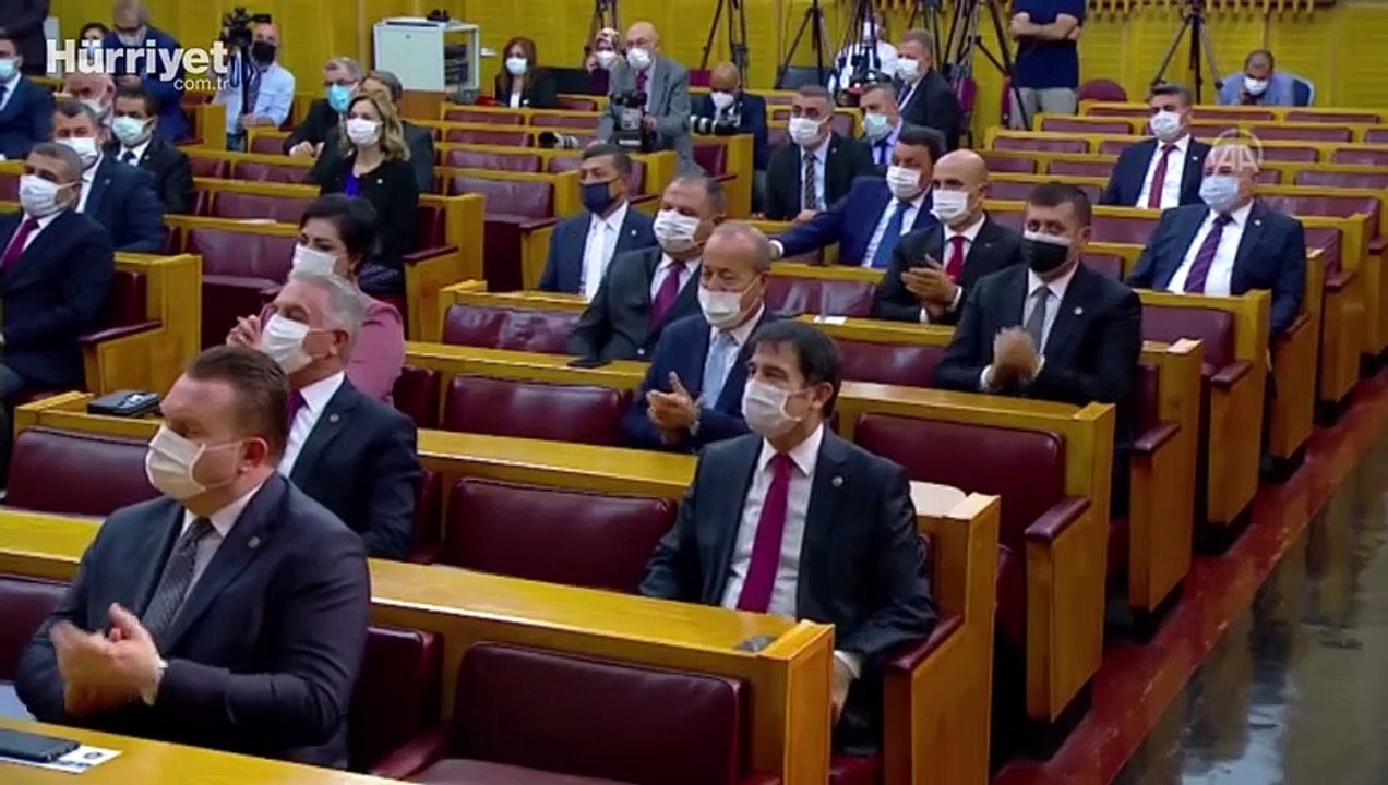 MHP lideri Devlet Bahçeli partisinin grup toplantısında konuştu