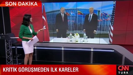 Erdoğan-Biden görüşmesinden ilk kareler