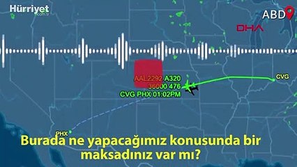 Denver'da arıza yapan Boeing 777 tipi uçağın pilotu ile kule arasındaki diyalog ortaya çıktı