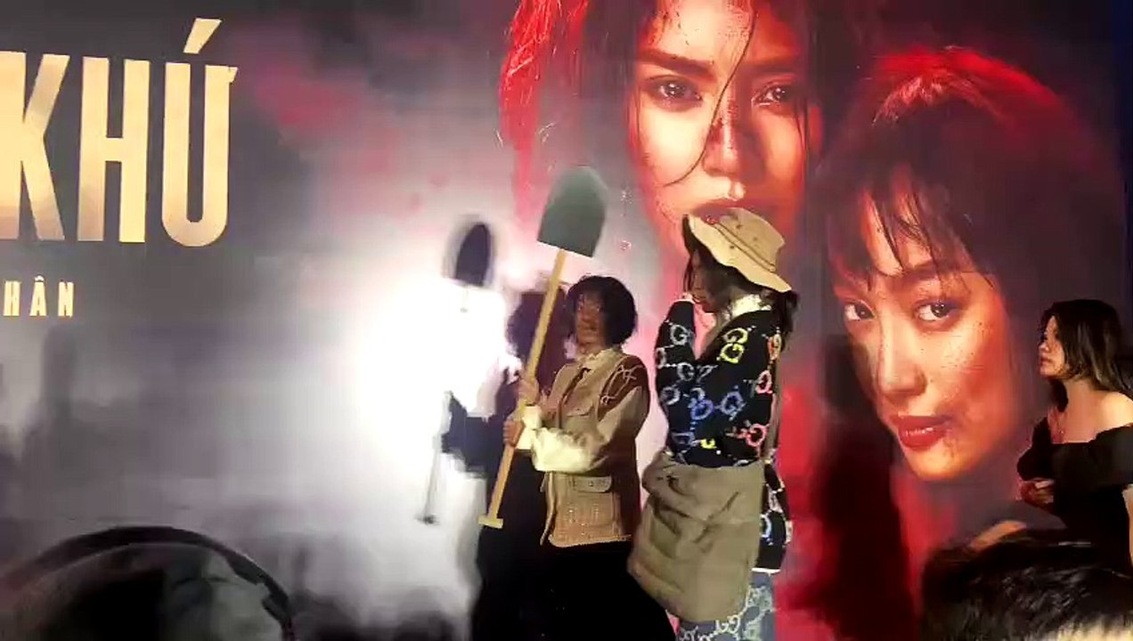 Rộp trời dàn sao Vbiz tấp nập đến mừng Ninh Dương Lan Ngọc ra mắt phim mới.