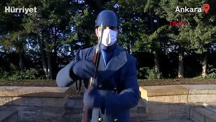 Anıtkabir'in nöbetçi askerleri... DHA ekibi eğitimlerini görüntüledi