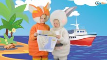 Row, Row, Row Your Boat' and Other Nursery Rhymes with Kids in Animal Costumes