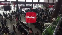 Konya'yı çevre illere bağlayan tüm yollar kapalı! Otobüslere izin verilmedi, yolcular terminalde bekliyor