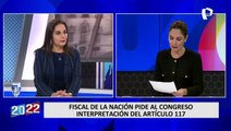 Patricia Juárez: Denuncia constitucional contra Castillo será analizada con objetividad y responsabilidad
