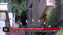 Sarıyer'de güpegündüz 1,5 milyon lirayı çalıp böyle kaçtılar