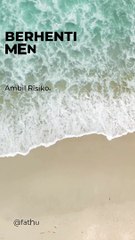 Biru Minimalis kata-kata motivasi untuk instagram reel