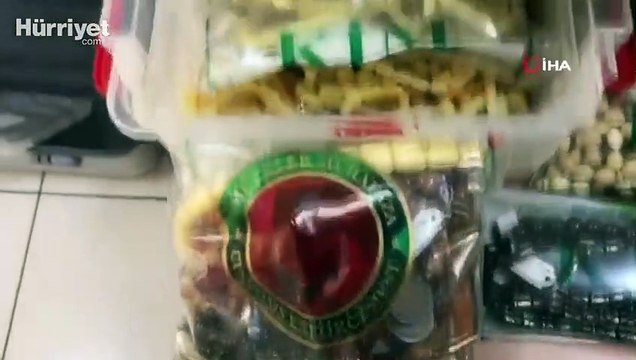 Ankara'da 124 adet tespih ile 47 adet doğal taş ele geçirildi