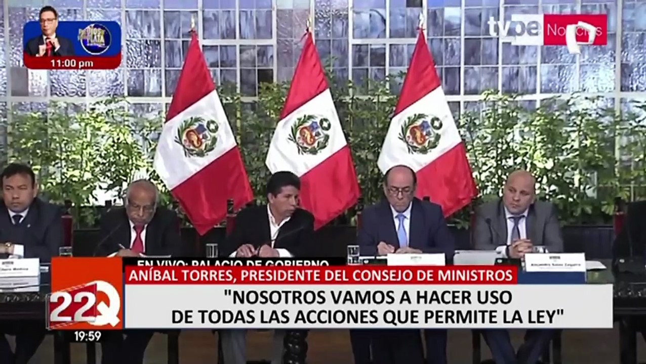 Ernesto Blume: “La fiscal de la Nación ha tenido el coraje para presentar acusación contra Castillo"