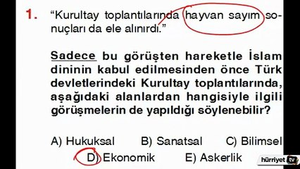 TARİH SORULARININ ÇÖZÜMLERİ