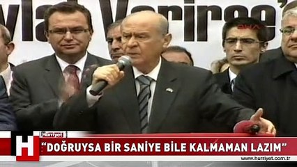 BAHÇELİ: DÜN AKŞAM BİR OLAY PATLADI..