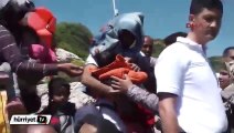 İzmir'de 107 kaçak göçmen böyle kurtarıldı