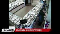 Rusya'da 1 dakikada kuyumcuyu soydular
