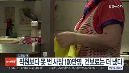 직원보다 못 번 사장 100만명, 건보료는 더 냈다