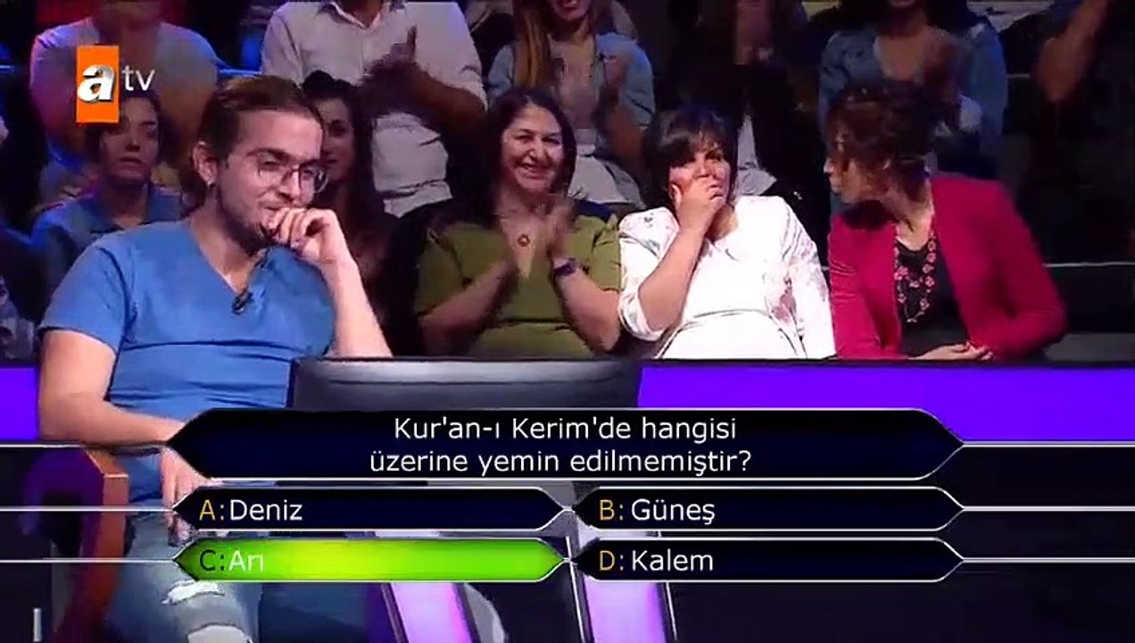 Kim Milyoner Olmak İster'de 1 milyonluk soru
