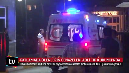 Video herunterladen: 15 kişinin cenazesi  Adli Tıp Kurumu'nda