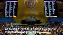 Felszólította az ENSZ Oroszországot, hogy vonja vissza az illegális annexiókat