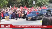 Cumhurbaşkanı Erdoğan, 15 Temmuz Şehitliği’nde