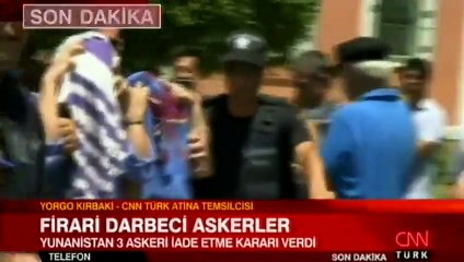 Yunanistan darbeci askerlerden üçünü Türkiye'ye iade edecek