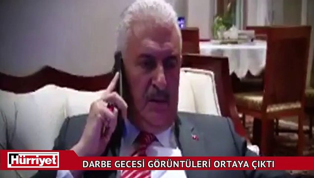 Yıldırım'ın darbe gecesi görüntüleri ortaya çıktı