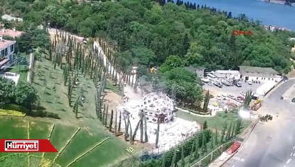 15 Temmuz Şehitler Anıtı'nda sona doğru