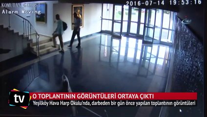 O toplantının görüntüleri ortaya çıktı