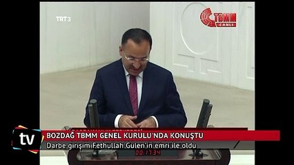 Bozdağ TBMM Genel Kurulu'nda konuştu