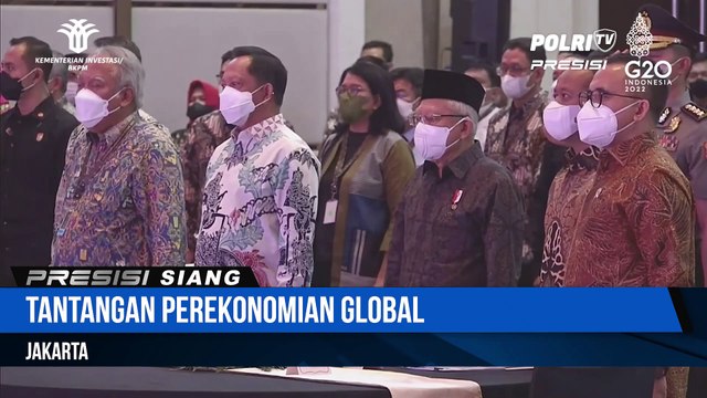 Wakil Presiden Berikan Sambutan Pada Acara Anugerah Layanan Investasi 2022