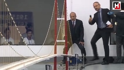 1915 Çanakkale Köprüsü Rüzgar Tüneli testi Çin’de gerçekleşti