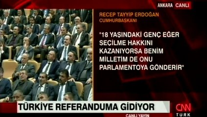 Cumhurbaşkanı Erdoğan: 'Askerlikten muaf tutarsın olur biter'