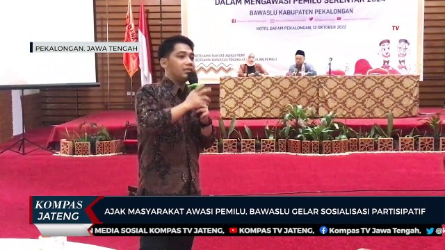 Ajak Masyarakat Awasi Pemilu, Bawaslu Gelar Sosialisasi Partisipatif