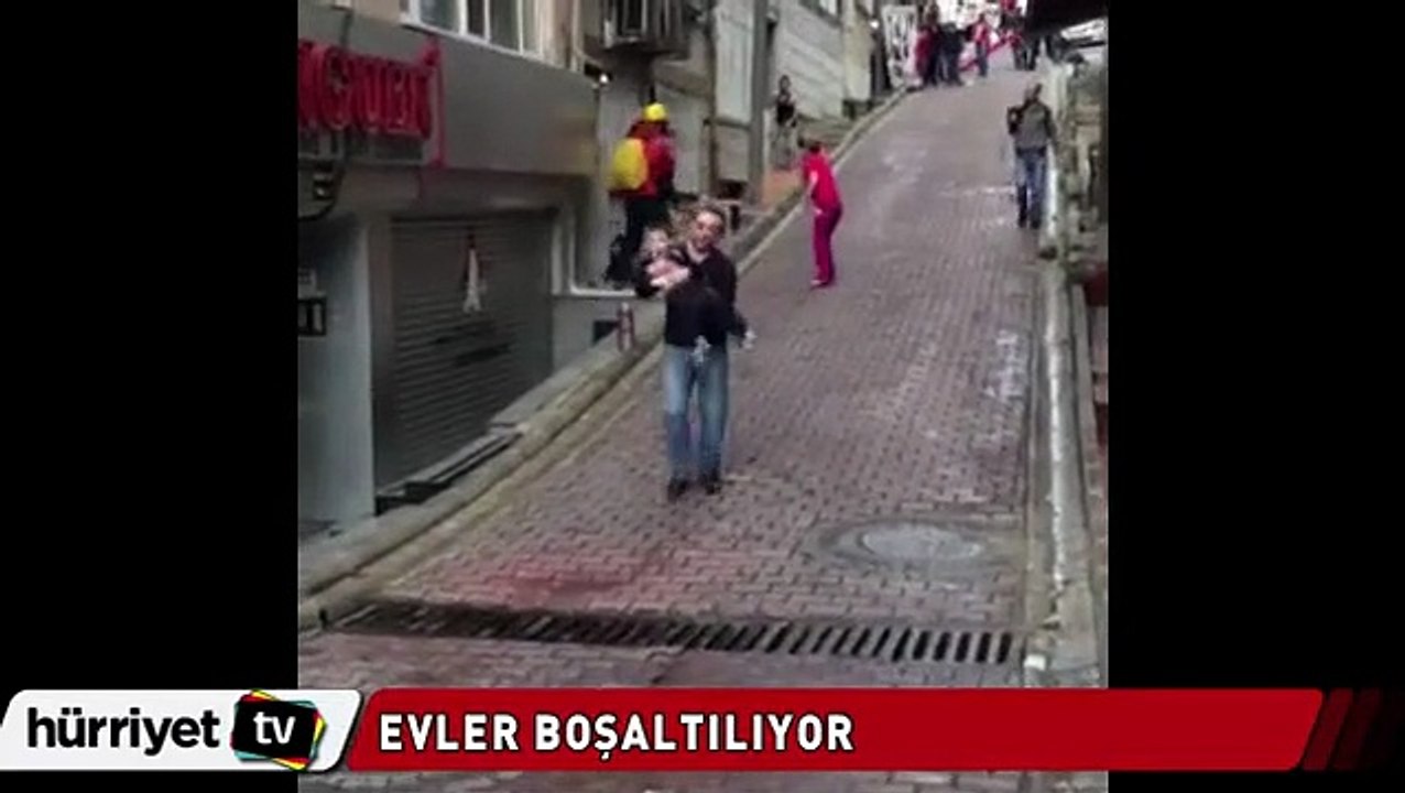 Barbaros Bulvarı'nda evler boşaltıldı