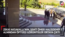 Zekai Aksakallı'nın, şehit Ömer Halisdemir'i alnından öptüğü görüntüler ortaya çıktı