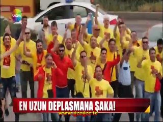 Göztepe için 6700 km uzaktan geldiler!