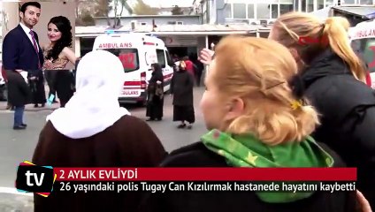 Polis Tugay Can Kızılırmak hastanede hayatını kaybetti